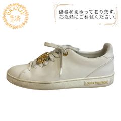ルイ・ヴィトン スニーカー フロントライン LVサークル 22.5cm相当 
