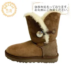UGG アグ スワロフスキー ムートン ブーツ ブラウン レディース