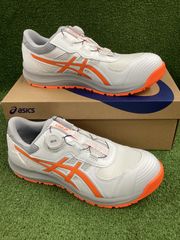 ASICS BOA フィットシステム 安全靴 ホワイト オレンジ - メルカリ