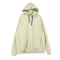 美品 Purple&Yellow パープルアンドイエロー 長袖 スウェットパーカー MEDIUM ホワイト メンズ 古着のサムネイル