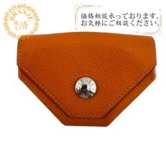 美品】エルメス ヴォーエプソン ルヴァンキャトル コインケース ピンク