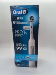 週末限定価格　ブラウン 電動歯ブラシ オーラルB PRO1S 替えブラシ2本 D305.523.3 WT ホワイト // 6600218
