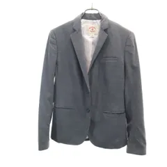Brooks Brothers ブルックスブラザーズ ウール テーラードジャケット 4 グレー レディース 古着のサムネイル