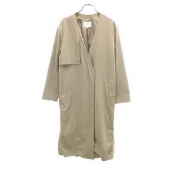 BEAUTY＆YOUTH UNITED ARROWS ビューティーアンドユース ユナイテッドアローズ ノーカラーコート S ベージュ スプリング レディース 古着