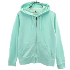 niko and... ニコアンド 長袖 スウェット ジップパーカー ミント レディース 古着