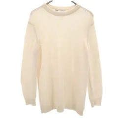 ZARA ザラ 長袖 ニット M アイボリー セーター メンズ 古着