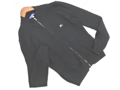 BURBERRY バーバリー BLUE LABEL ジップアップ ニット セーター sizeM/黒 ■◇ レディース