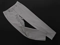 UNITED ARROWS ユナイテッドアローズ センタープレス加工 テーパード パンツ size36/ライトグレー ■◇ レディース