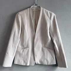THE SHOP TK 　ノーカラージャケット　Sのサムネイル