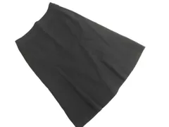 KUMIKYOKU 組曲 膝丈 スカート size2/黒 ■■ レディース