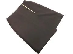 LOUNIE ルーニィ 巻き ラップ 風 スカート size38/茶 ■■ レディース