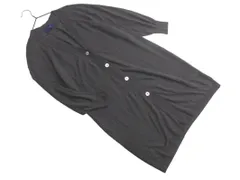 SHIPS シップス リネン混 ロング カーディガン グレー ■◇ レディース