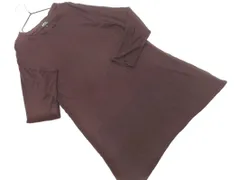 A.P.C. アーペーセー リネン混 チュニック ワンピース sizeM/ブラウン ■◇ レディースのサムネイル