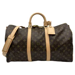 ルイ・ヴィトン LOUIS VUITTON キーポル・バンドリエール 50 M41416 ブラウン モノグラムキャンバス ユニセックス ボストンバッグ