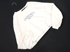 Heather ヘザー ショート丈 プリント 長袖 Tシャツ sizeF/白 ■◇ レディースのサムネイル