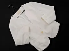 any SiS エニィスィス ノーカラー ジャケット size1/オフホワイト ■◇ レディース