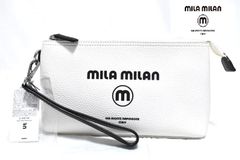 ミラ ミラン 定価1,4万 2WAY ショルダーバッグ ボディバッグ ホワイト 