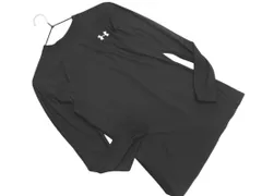 UNDER ARMOUR アンダーアーマー 長袖 カットソー sizeXXL/黒 ■◇ メンズ