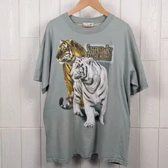 Siegfried & Roy タイガープリントTシャツ  Mirage Las Vegas グラフィック  Lサイズ