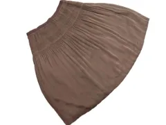 BALLSEY ボールジー トゥモローランド Aライン 台形 スカート size38/ブラウン ■◇ レディース