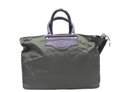 Orobianco オロビアンコ 2WAY トート バッグ 緑 ■■ メンズ