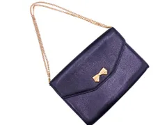 NINA RICCI ニナリッチ レザー 2WAY クラッチ バッグ 黒 ■■ レディース