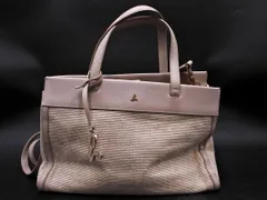 agnes b アニエスベー 2WAY トート バッグ ライトベージュ ■■ レディース