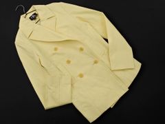 新品 Calvin Klein カルバンクライン テーラード ジャケット size4/黄 ■◇ レディース