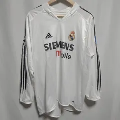adidas アディダス SIEMENS mobile レアルマドリード ユニフォーム ビッグサイズ 白
