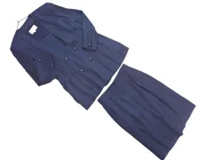 miss ashida ミスアシダ セットアップ ジャケット スカート スーツ size9/紺 ■◇ レディース