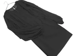 ZARA ザラ シアー ドッキング ワンピース sizeS/黒 ■◇ レディース