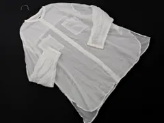 niko and ニコ アンド シアー バンドカラー ブラウス シャツ sizeF/白 ■◇ レディース