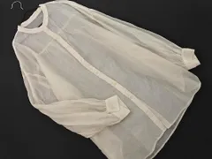 CIAOPANIC TYPY チャオパニックティピー シアー バンドカラー ブラウス シャツ sizeONE/薄緑 ■◇ レディース