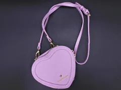 Samantha Vega サマンサベガ ハート型 ショルダー バッグ ラベンダー ■■ レディース