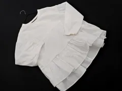 OPAQUE オペーク 素材 切替 ブラウス シャツ sizeM/オフホワイト ■◇ レディース