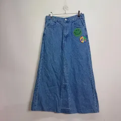 レディース デニム ロング丈スカート 26サイズ 夏 61220