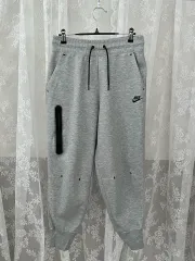 M) ナイキ レディース テックフリース ジョガーパンツ グレー