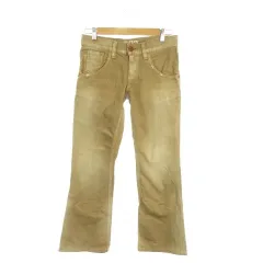 エドウィン EDWIN BLUE TRIP 503 デニムパンツ ジーンズ フレア S 茶 ブラウン /AH12 ■GY99