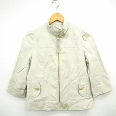 ミニマム MINIMUM ジャケット アウター 無地 シンプル 七分袖 コットン 綿 2 アイボリー /MT30のサムネイル