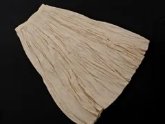 UNIQLO INES DE LA FRESSANGE ユニクロ イネス ロング ティアード スカート sizeS/ベージュ ■◇ レディース