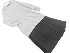 loaf ロフ オズモーシス ドッキング ワンピース sizeONE/グレーｘ黒 ■◇ レディース