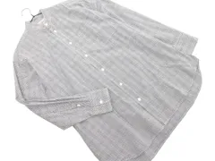 KOE コエ チェック シャツ sizeM/白ｘ黒 ■◇ メンズのサムネイル