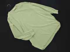 JEANASIS ジーナシス オーバーサイズ カットソー sizeF/緑 ■◇ レディース