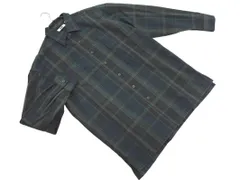 Uniqlo U ユニクロ ユー ルメール チェック シャツ sizeS/紺ｘ緑ｘ茶 ■◇ メンズ