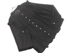 ZARA TRF ザラ トラファ レース切替 フリル ブラウス シャツ sizeXS/黒 ■◇ レディース