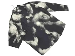 ZARA ザラ 総柄 シャツ sizeM/アイボリーｘ黒 ■◇ メンズ