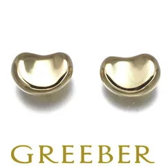 ティファニー ピアス ビーン K18YG #189200