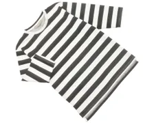 a day in the life アデイインザライフ ユナイテッドアローズ 5分袖 ボーダー カットソー sizeS/白ｘ黒 ■◇ メンズ