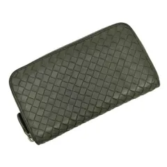 (中古)ボッテガヴェネタ ラウンドファスナー長財布  114076【Bランク】