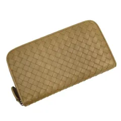 (中古)ボッテガヴェネタ ラウンドファスナー長財布  114076【Aランク】